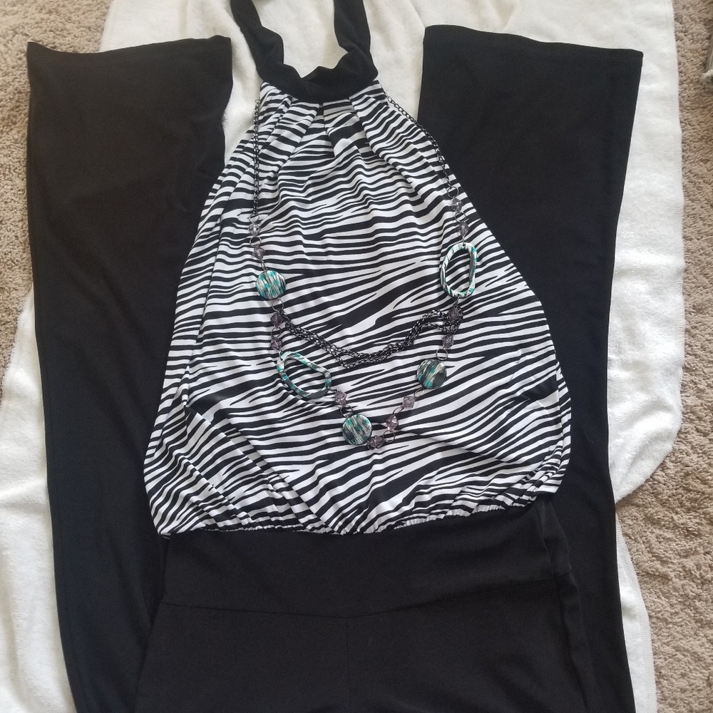 NWT halter Jumpsuit